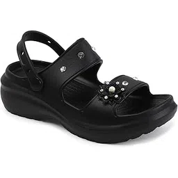 Womens Sukun Flwr_kia Women's Clogs/Sandals with Adjustable Back Strap Ultra Soft & Flexibility for Women Clog-picture-27
