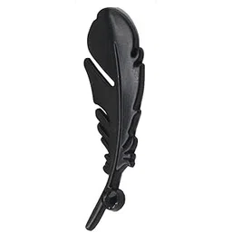 sullery Mens Rhineestone Feather Leaf Lapel Pin Tie Pin Chain Lapel PinCollar Pin Shirt Stud Black Alloy Brass Crystal Brooch For Men And Boys-picture-51