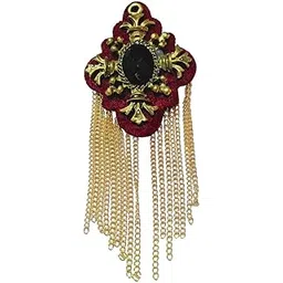 sullery Mens Suit Black Rhinestone Crystal Label Pin With Hanging Chain Red Gold Brass Crystal Brooch For Men And Women-picture-25