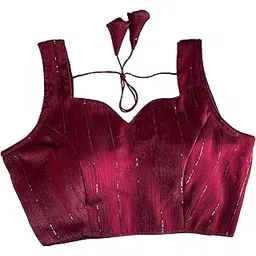 sumaira tex Woman Designer Zimi chu slub Shining Material with sequnace Work Blouse-picture-53