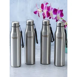 Sumeet 4 Pieces Stainless Steel Solid Double Wall Vacuum Flask Water Bottle 1 L-picture-31
