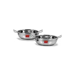 Sumeet Granite Finish NonStick Silver Stainless Steel Round Shape Grill Pan 1.9L-picture-28