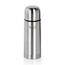 Sumeet Silver Toned Double Wall Vacuum Stainless Steel Water Bottle 400 ml image 1
