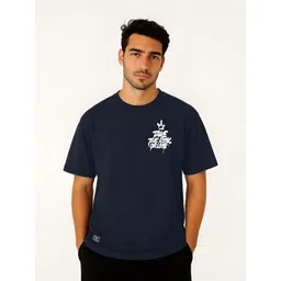 SUN 'N' SUMMER Men Printed Drop-Shoulder Sleeves T-shirt-picture-39