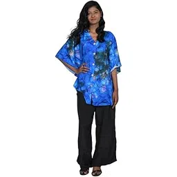 sun-rose fashions Abstract Print Caftan Tunic Plus size beach cover up Kaftan | One size fits all | 100% Imported Polyester-picture-43