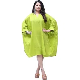 sun-rose fashions Boutique Collection Kaftan Dress with Flared Sleeves, Free Size for M to 5XL Beach Cover up-picture-49