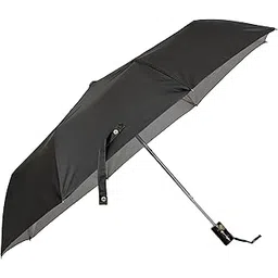 sun Umbrella Black Folding Umbrella (3 Fold 40 inches UV Protective - Joy)-picture-21