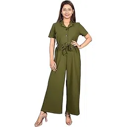 sunday casual Black Solid Women Jumpsuit-picture-13