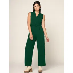 Sunday Casual Green Basic Jumpsuit-picture-16
