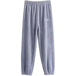 sunex Women Ladies Girls Winter Woolen Warm Pyjamas Free Size Waist Size (28-32) Pack of 1 Sky Blue Color-picture-22