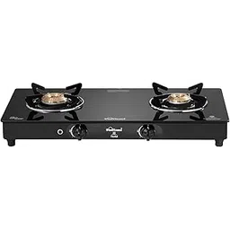 Sunflame Crystal 2 Burner Auto Ignition Gas Stove | 1 Medium & 1 Small Brass Burners | 2 Years Product Coverage by Sunflame | Heavy Duty Pan Support | Powder Coated GP Sheet Base | PAN India Presence-picture-11
