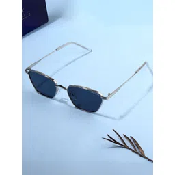 SUNGLASSIC Unisex Rectangle Sunglasses with UV Protected Lens-picture-13