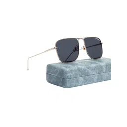 SUNGLASSIC Unisex Square Sunglasses with UV Protected Lens THE-GODFATHER-SILVER-BLACK-picture-10