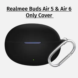 SUNGROW Silicone Latch Earbuds Case For Realme Buds Air 5-image-14