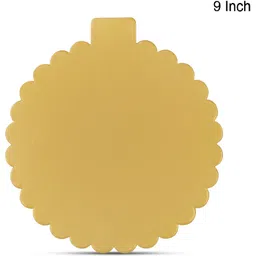 sunpackers 9 Inch Round,Disposable Cake Board Round Coated Circle Cake Base (Pack of 10) Paper Cake Server-picture-14