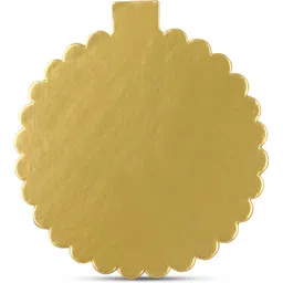 sunpackers Gold Cake board ,Disposable Cake Plate Coated Cake Base size 7 INCH Paper Cake Server-picture-12