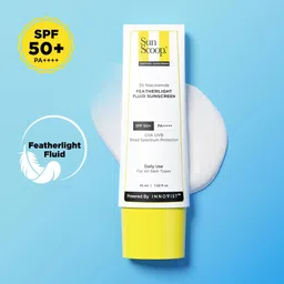 sunscoop Sunscreen - SPF 50 PA++++ 3% Niacinamide Fluid Sunscreen | Super Light | Prevents Tanning-picture-21