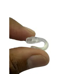 Sunshades Bhavya Optic Silicone Anti-Slip Ear Lock 2 Pairs Transparent For Adults Kids Glasses Eyeglasses Accessories Ear Grips Temple Hooks Clear image 3