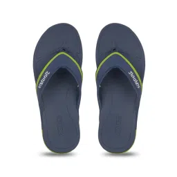 Sunshine by Bata Men's STRIPE Blue Flip Flops-picture-10