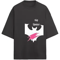 Sup Homies Unisex Oversized T-Shirt | Casual Streetwear Graphic Tee | 280 GSM Cotton Blend Bio Washed Relaxed Fit-picture-30