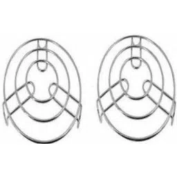 super hk Round Grill Tray Steamer Rack Pizza/Cake Steel Stand Cookware Tool Steel Trivet-picture-34