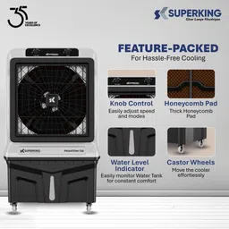super king 130 L Desert Air Cooler image 2