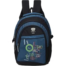 super marche Supermarche Casual Bag Pack/School Bag 27 ltrs 15.6-inch Laptop Backpack (Blue)-picture-31