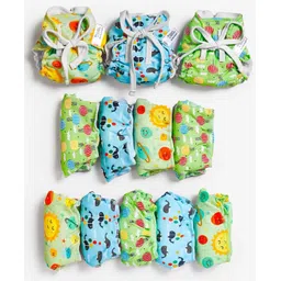 SuperBottoms First Love Premium DryFeel Langot for 0-9M Babies | 100% Cotton Padding | Day Dreamer | Pack of 12 | 5-10kg-picture-35