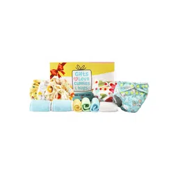 SuperBottoms Infant Set of 13 Pcs Multi Sustainable Baby Apparel Gift Set-picture-40