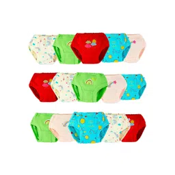 SuperBottoms Kids Pack of 15 Printed Sustainable Briefs-picture-48