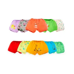 SuperBottoms Pack Of 10 Wonder Wild Printed Bloomers - Multicolor-picture-28