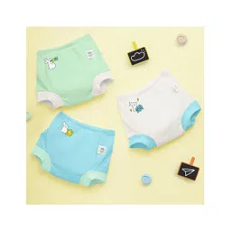 Superbottoms Padded Underwear | For Potty Training & Mess-Free Diaper-Free time | Prevents Pee Puddles | 3 Layers of Premium Cotton Padding | Pull-up Style Potty Trainers (Pack of 3)| Size 0-picture-30