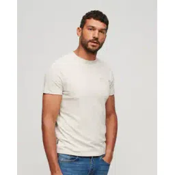 superdry Men Vintage Logo Embroidered Slim Fit Crew-Neck T-Shirt-picture-14