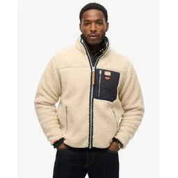 superdry Men Vintage Retro Regular Fit Zip-Front Sweatshirt-picture-11