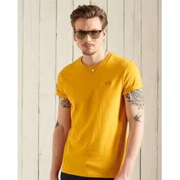 superdry Vintage Logo Embroidered Slim Fit Crew-Neck T-Shirt-picture-22