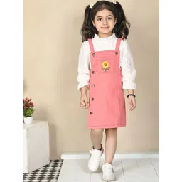 Superminis Girls Embroidered Dungarees-picture-58