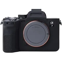 Silicone Camera Case for Sony A7IV, A74, A7M4 (Black)-image-7
