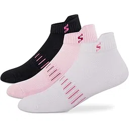 supersox Bamboo Ankle Socks for Women Made of Sustainable & Eco Friendly Material - Athletic Softer than Cotton Socks, Anti Odour - Ideal forSports, Gym & All Day Wear (Pack of 3)-picture-51