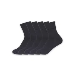 Supersox Kids Pack Of 5 Combed Cotton Odour Free Ankle Length Socks-picture-34