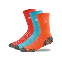 Supersox Men Pack Of 3 Calf-Length Compression Cushion Socks-picture-37