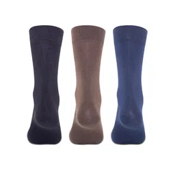 Supersox Men Pack Of 3 Cotton Calf-Length Socks image 4