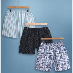 supersquad Pack of 3 Striped, Printed Men Boxer-picture-33