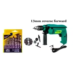 SuperTech Impact Hammer Drill with Marble Cutting Complete Set STID6-13B 550W 13 mm-picture-15