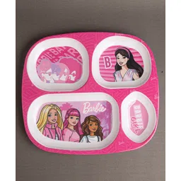 Superware Melamine  4 Section Plate - Barbie Rainbow-picture-27