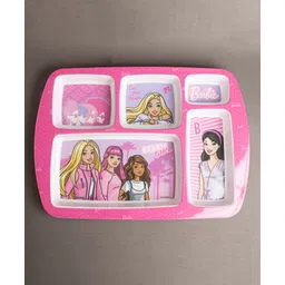 Superware Melamine Kids  5 Section Plate - Barbie Wispy Forest-picture-20