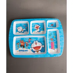 Superware Melamine Kids  5 Section Plate -Doraemon Sky-picture-14