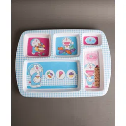 Superware Melamine Kids  5 Section Plate -Doraemon Sweet-picture-12