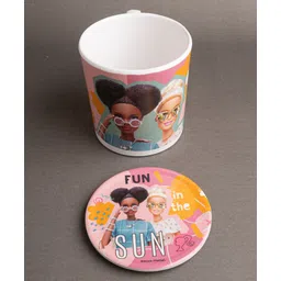 Superware Melamine  Kids Milk Mug  3.5 Inches -Barbie Fun in the Sun-picture-36