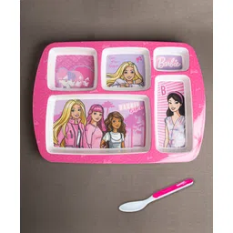 Superware Melamine Kids Partition Plate with spoon -Wispy Forest-picture-25