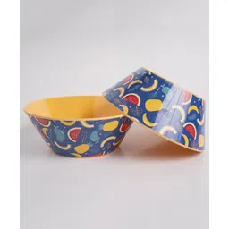 Superware Melamine Kids Snack Bowl 5.5" Banana -Yellow ( Set of 2)-picture-30